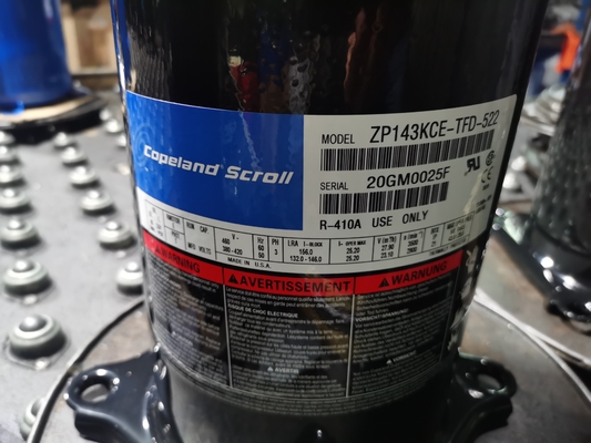 kopen 3 de Rolcompressor zb45kqe-tfd-558 van Phase/6HP Copeland Hermetisch voor Commerciële Ijskast online manufacture