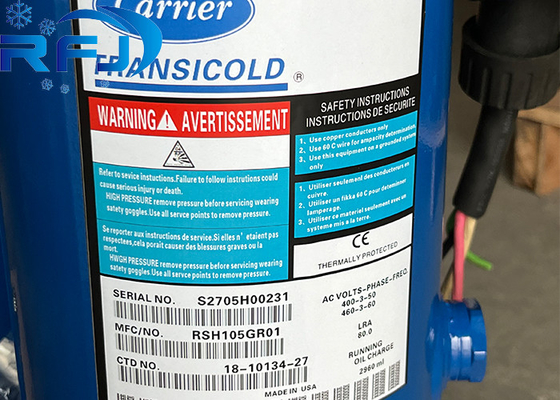 kopen RSH105GR01 S2705H00231 Dragerrolcompressor voor koelcontainer online manufacture