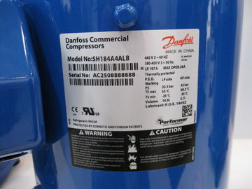 kopen van de de Uitvoerders8hp Rol van 15HP R410A SH184A4ALB van de de CompressorWisselstroom de Blauwe Kleur online manufacture