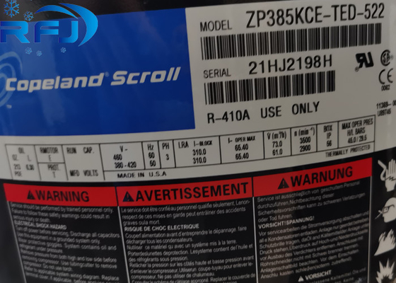 kopen ZP385KCE-TWD-522 Copeland Scroll Compressor Koeling voor airconditioning 3Fase online manufacture