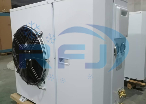 kopen Eenvoudige ventilatorbox-eenheid Middelhoge-Hoge Temperatuur Verkoeling Condensatie-eenheid R404A R22 online manufacture