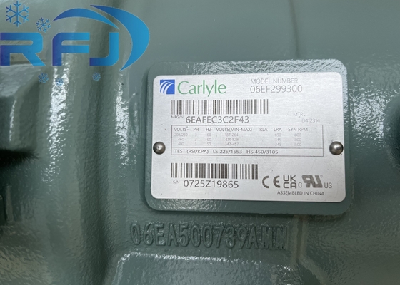 kopen Industriële Carlyle 06EF299300 zuigercompressor met test PSI/KPA 3 PH online manufacture