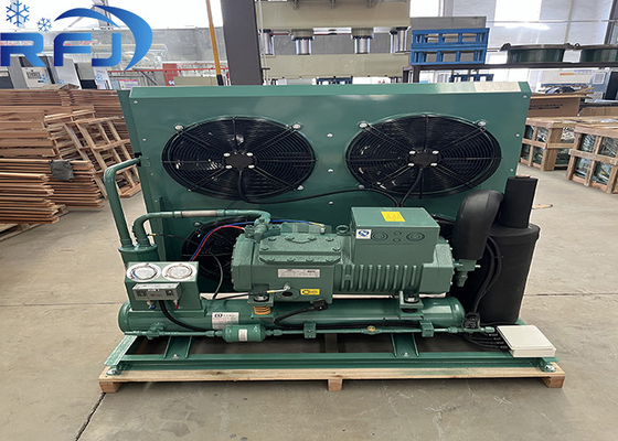 kopen 2 HP halfhermetische luchtgekoelde laagtemperatuurcondensatie-eenheid voor koelsystemen online manufacture