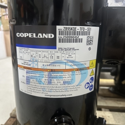 kopen ZB95KQE-TFD-551 Copeland Scroll 13PK Originele Koelmiddelcompressor online manufacture