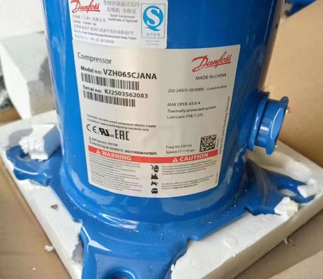 R22 Uitvoerder Hermetische AC Rolcompressor 30HP SY380A4CBE SY380A4CBM voor koude opslagfaciliteiten
