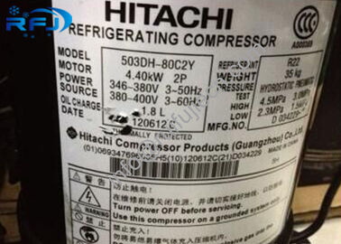 de Rolcompressor 503DH-80B2, de compressorvervanging van 60Hz Hitachi van de 3 faseijskast