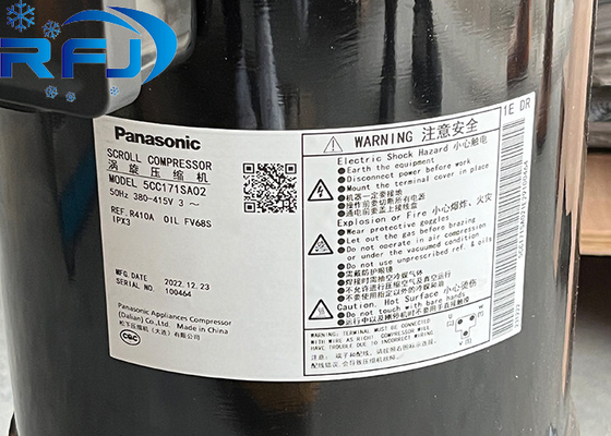 5CC171SA02 Panasonic Scroll Compressor 50 Hz 380 - 415 V 3-fase