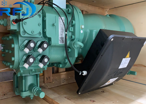HSN8591-180 180HP R134A Schroefkoeling Laagtemperatuur Semi-hermetische compressor 400-460V 50Hz/60Hz
