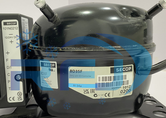 BD35F Hermetische zuiger koelcompressor R134a 100-240V/50-60Hz