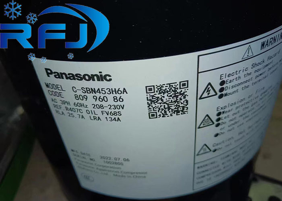 Hoog efficiënt C-SBN453H6A Panasonic Scroll Compressor Koelmiddel R407C