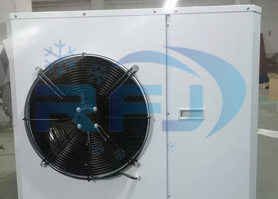 Eenheid van het type buitenrotorventilatordoos Eenheid van het type middellange-hoge-temperatuurverkoelingskondensatie-eenheid R404A R22
