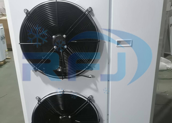 Dubbele ventilator Buitenste rotor doos Type Eenheid Middelhoge Temperatuur Verkoeling Condensatie Eenheid R404A R22