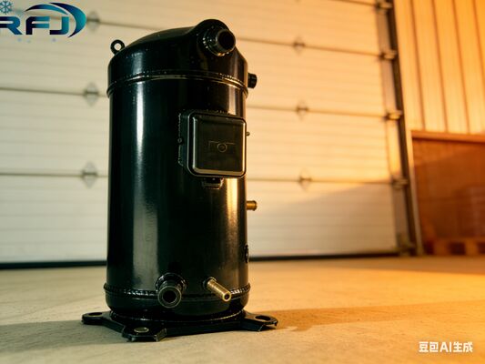 Hermetische Copeland-Rolcompressor met geringe geluidssterkte R407 zf06kqe-tfd-551 Elektrische Aandrijving