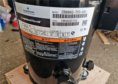De Rolcompressor 12HP 3 Fase zb88kq-tfd-551 van R22copeland Wisselstroomroestvrij staal