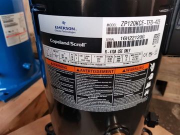 De anti van de de Rolkoeling van Corresion Copeland Compressor 10HP R410 zp120kce-tfd-425