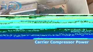 Carrier 06EF299300 Semi-hermetische zuigercompressor
